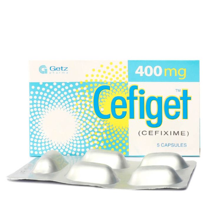 Cefiget 400mg Capsules