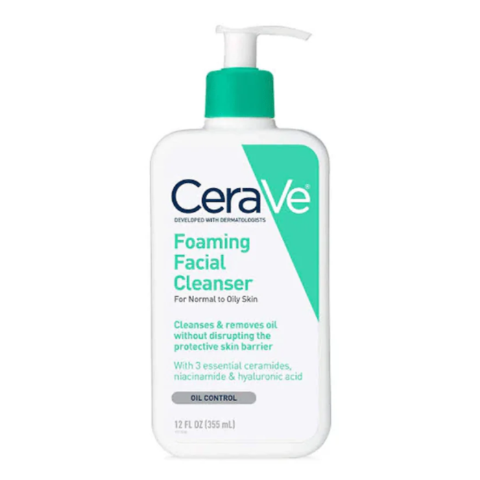Cerave Foaming Facial Oil Control 355ml Cleanser
