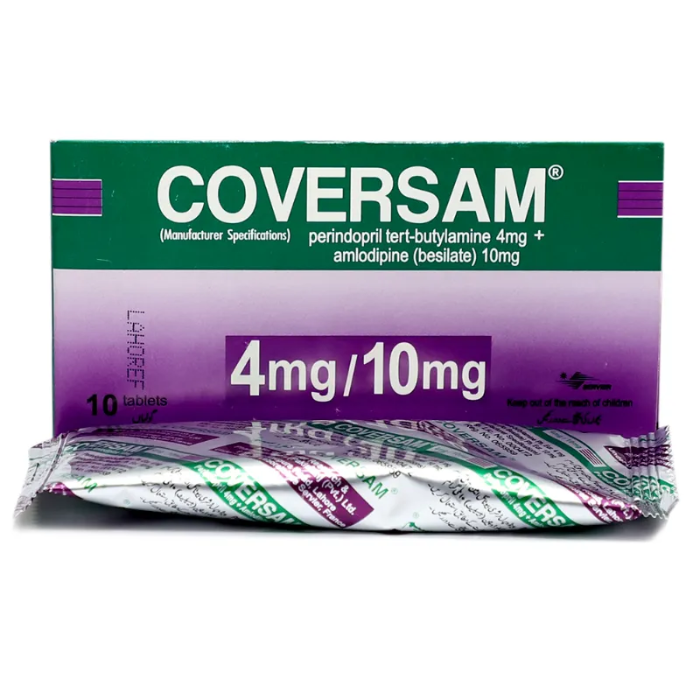 Coversam 4mg/10mg Tablets (10s)