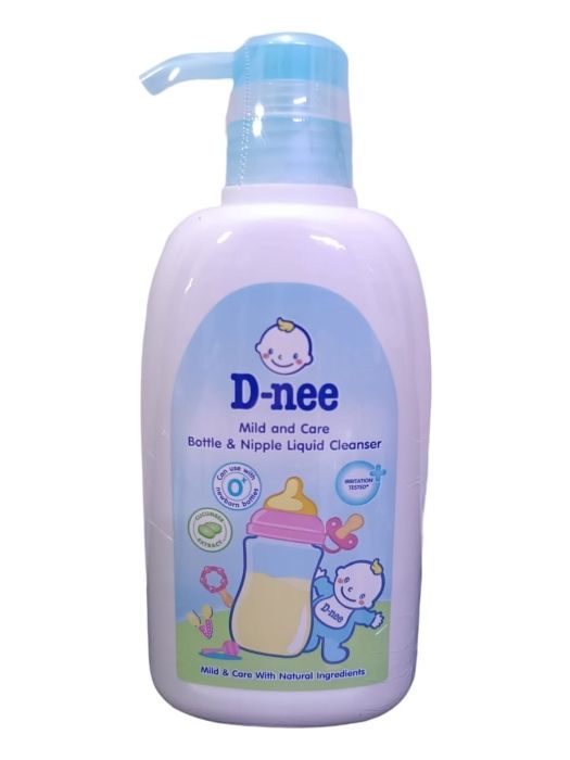 D Nee Mild Care Nipple Cleaner White 500 ml · BOTTLE
