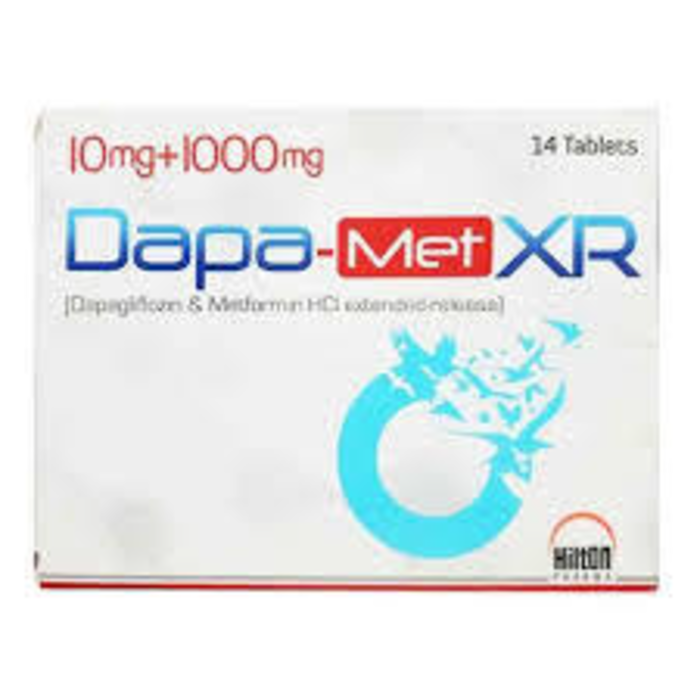 Dapa Met XR 10mg/1000mg Tablets (14s)
