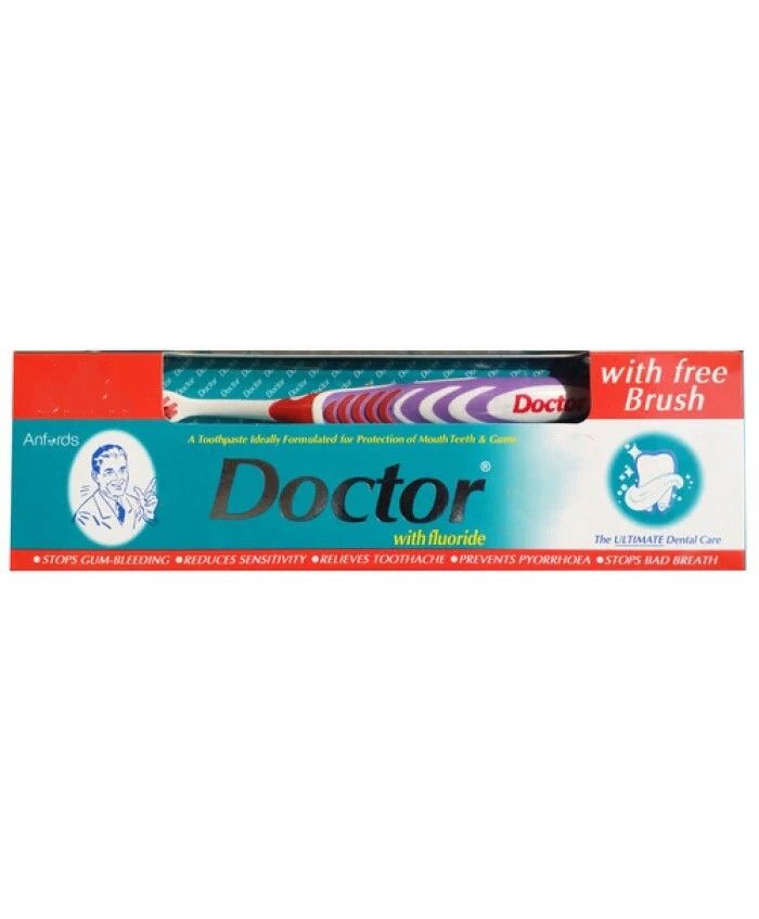 Anfords Doctor Family Brush Toothpaste 70 g · PACK