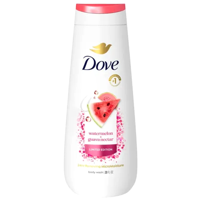 Dove Body Wash Watermelon + Guava Nectar 591ml