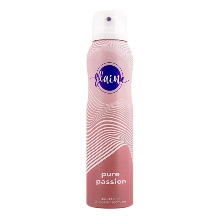 Elaine deodorant body spray 150ml pure passion