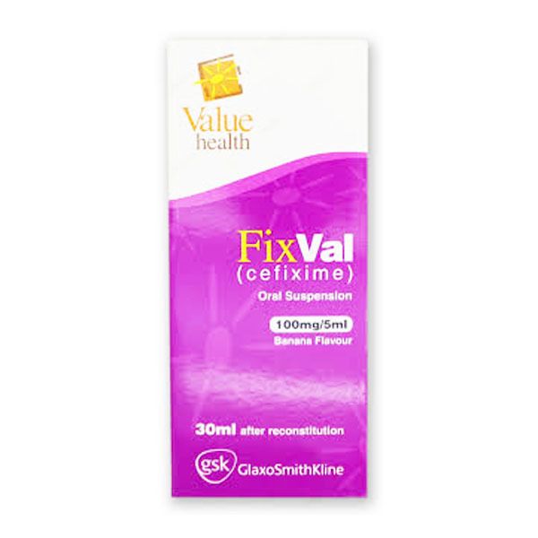 Fixval Syrup 100mg 5ml 30ml