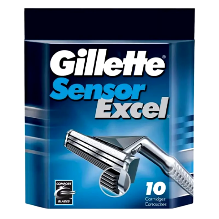 Gillette Sensor Excel Blades (10Cs)