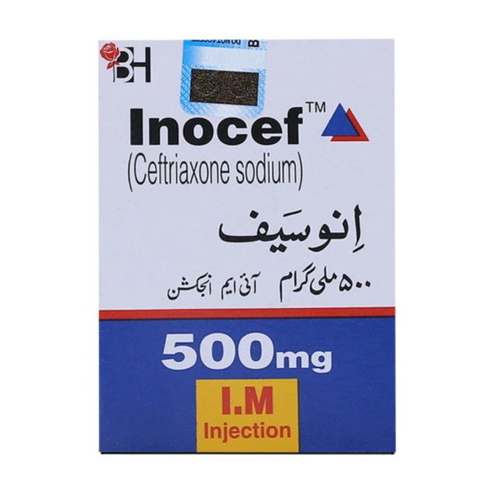 Inocef 500mg Injection