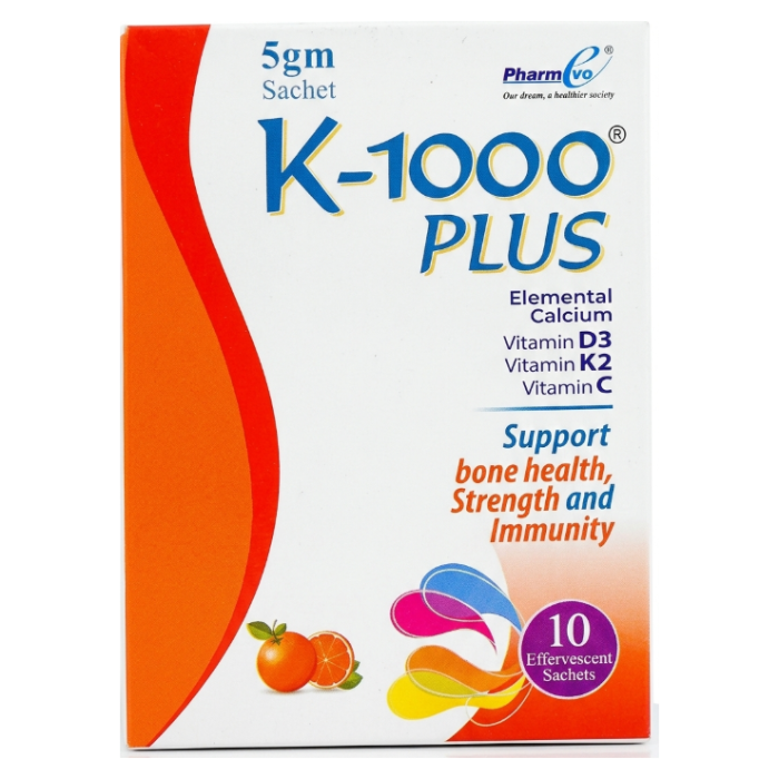 PharmEvo K 1000 Plus (10s) 5 g · SACHET