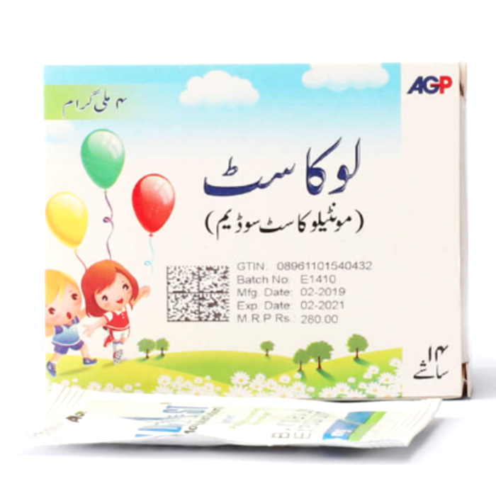 AGP Lucast (14s) 4 mg · SACHET