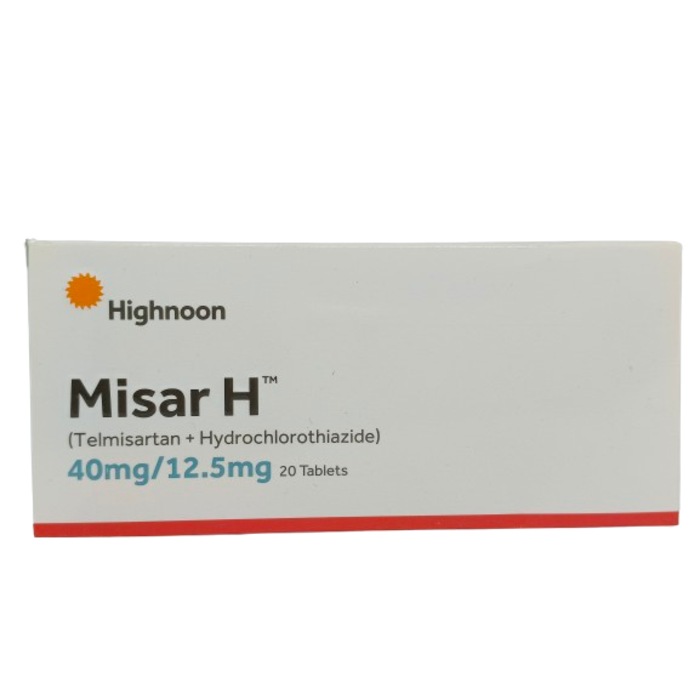 Misar H 40mg 12.5mg Tablets (20s)