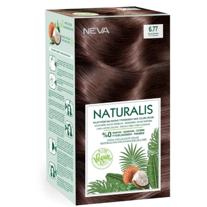 Neva Naturalis Hair Color 6.77