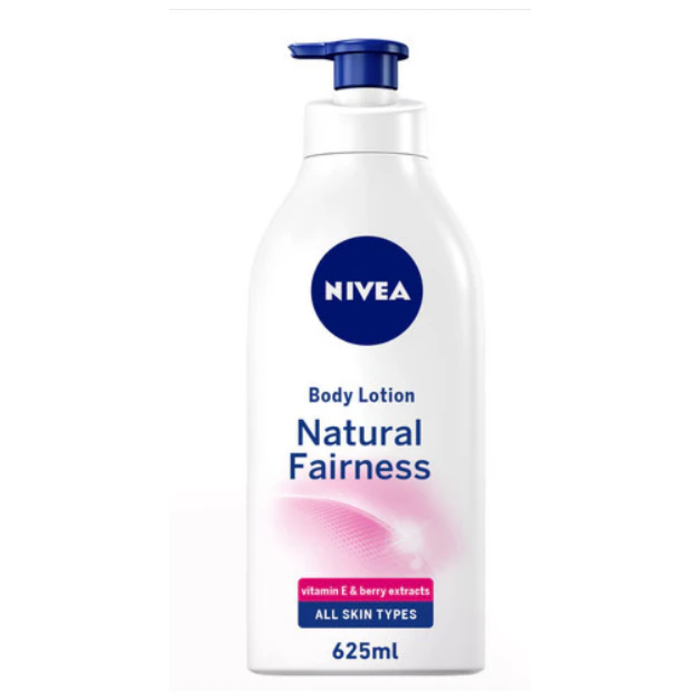 Nivea Natural Fairness Body Lotion 625ml