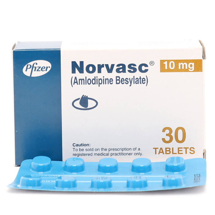 Norvasc 10mg Tablets (30s)