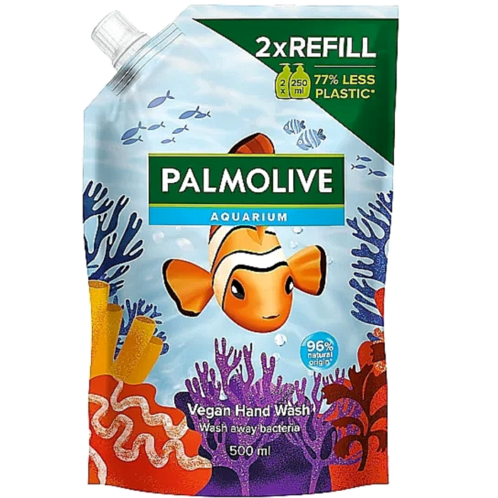 Palmolive Aquarium Hand Wash 500 ml · SOFT PACK