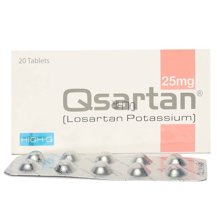 Qsartan 25mg Tablets