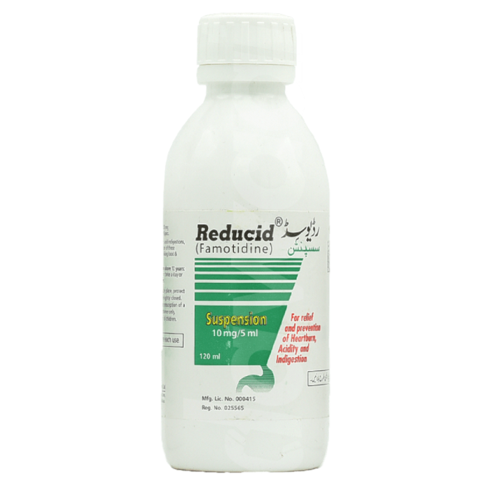 Reducid 120ml Syrup
