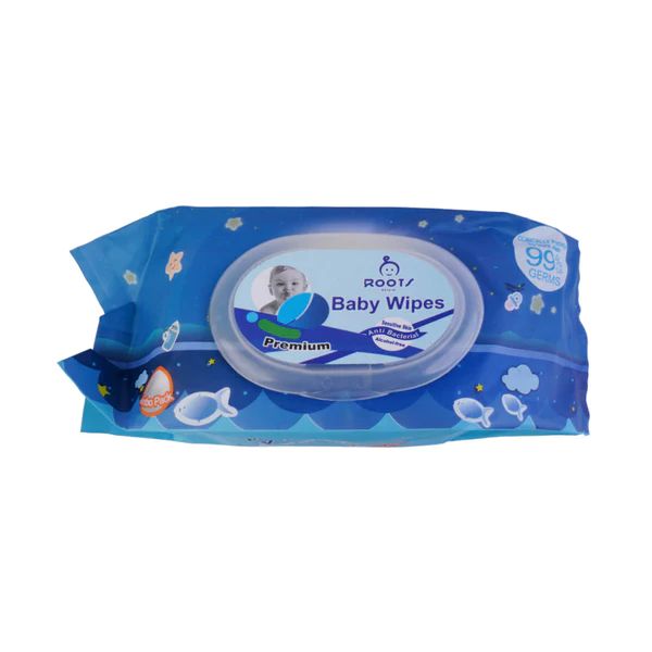Roots Natural Baby Wipes ( ) 64 pcs · PACK