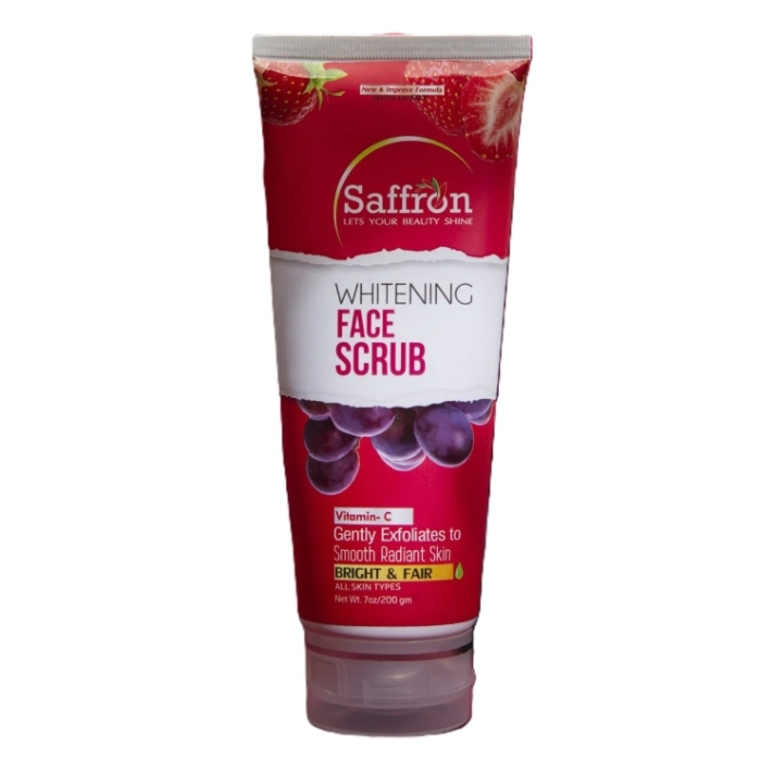 Saffron Whitening Scrub 200 g · TUBE