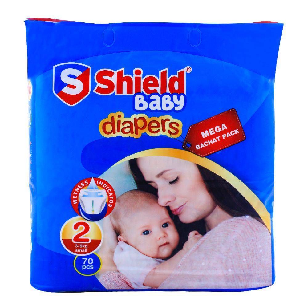 Shield Baby Diapers 2 Small 70 pcs · PACK