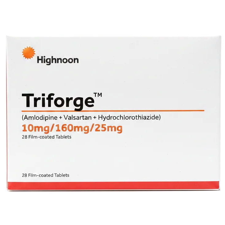 Triforge 10mg/160mg/25mg Tablets (28s)