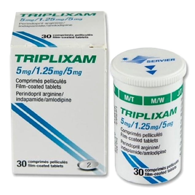 Triplixam 5mg/1.25mg/5mg Tablets (30s)