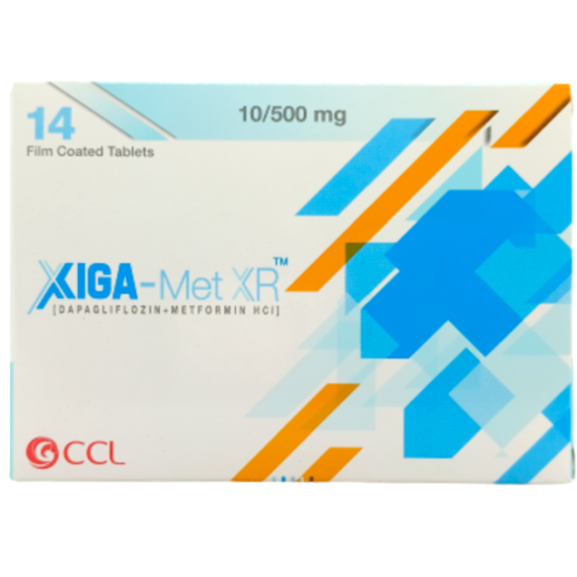 Xiga Met XR 10mg/500mg Tablets (14s)