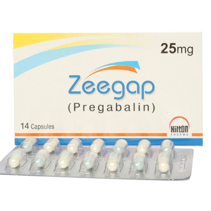 Zeegap 25mg Capsules (14s)