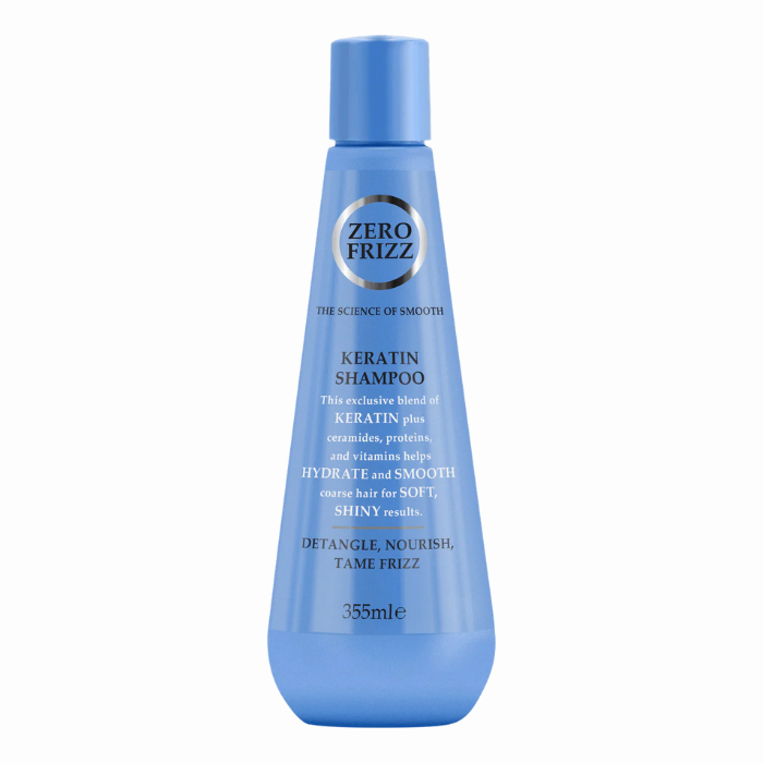 Zero Frizz Shampoo 355ml Keratin