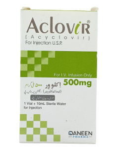 Aclovir 500mg Iv Inj