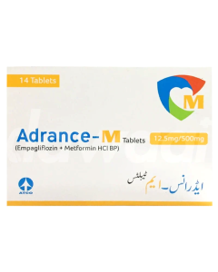 Adrance M 12.5mg 500mg Tablets