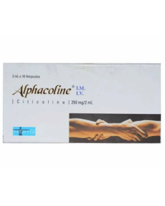 Alphacoline 250mg Inj