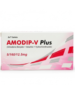 Amodip V Plus 5mg 160mg 12.5mg Tablets