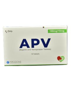 Apv tab 100mg/10mg 14s