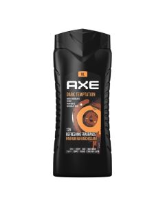 Axe 3in1 Body Face Hair Wash 400ml Dark Temptation