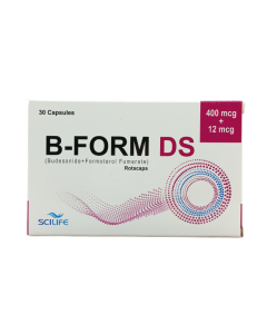 B Form Ds  400mcg 12mcg Capsules 30s