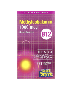 Base6 Methylcobalamin 1000mcg B12 Tablets 90s