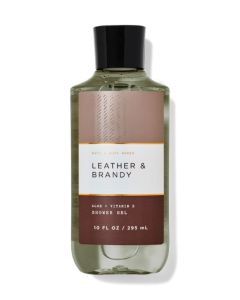 Bath & Body Works Shower Gel 295ml Leather Brandy