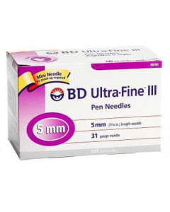 Bd Ultra Fine Iii Pen Needle 31g 5mm 8mm
