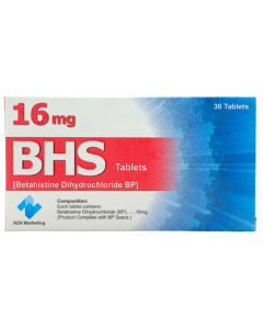 Bhs 16mg Tablets