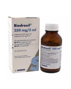 Biodroxil 250mg syp
