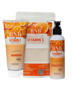 Bnb Bright Up Vitamin C Organic Facial Kit