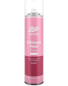 Boots Hair Spray 300ml Ultimate Hold Perfumed