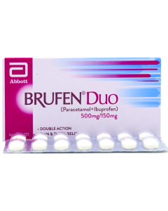 Brufen Duo 500mg 150mg Tab 28s