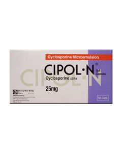 Cipol N 25mg Capsules