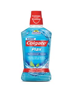 Colgate Pak Mouth Wash 500ml Plax Peppermint Fresh