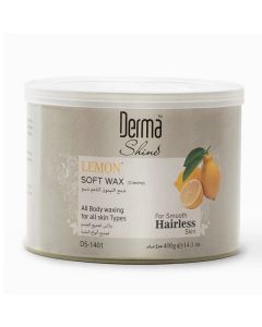 Derma Shine Wax 400gm Lemon Creamy