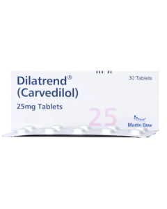 Dilatrend 25mg Tablets