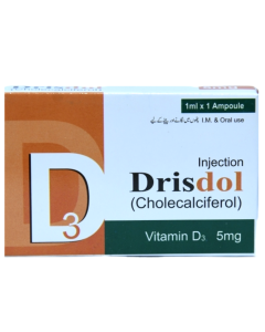 Drisdol 5mg Ampoule 200000iu 1s 1ml