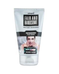 Emami Fair & Handsome Instant Face Wash 100gm 100% Oil Clear