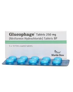 Glucophage 250mg Tablets